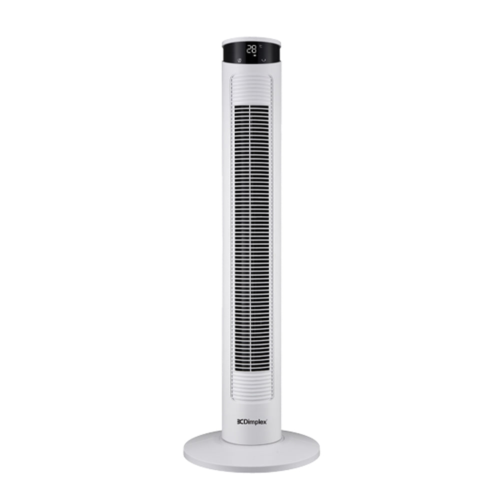 Dimplex 91cm 45W 3 Speed Cooling Tower Fan w/ Remote White