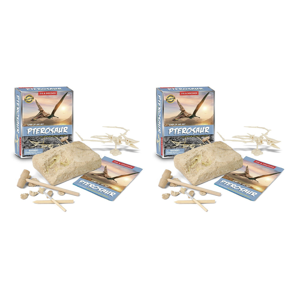 2PK Kaper Kidz Dig & Discover Pterosaur Dig/Excavation Kits 6y+