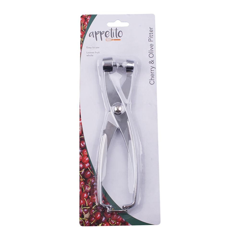 Appetito Cherry & Olive Pitter Alloy Home Kitchen Cooking