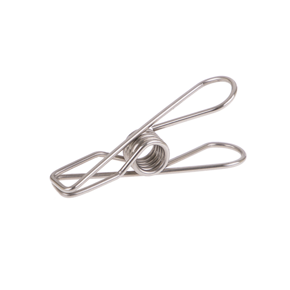2x 36pc D.Line Stainless Steel Regular Wire Pegs In Hemp Bag