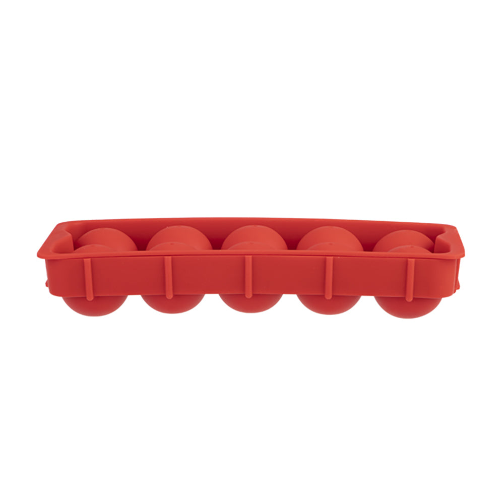 2PK Appetito Silicone Round Ice Cube Tray Home Kitchen Cooking Tool