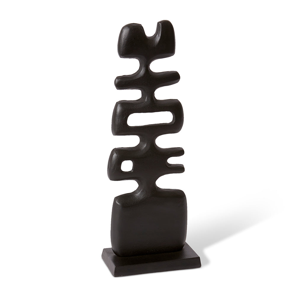 E Style Kirk Home Decorative Sculpture Black - 18 x 10 x 48cm