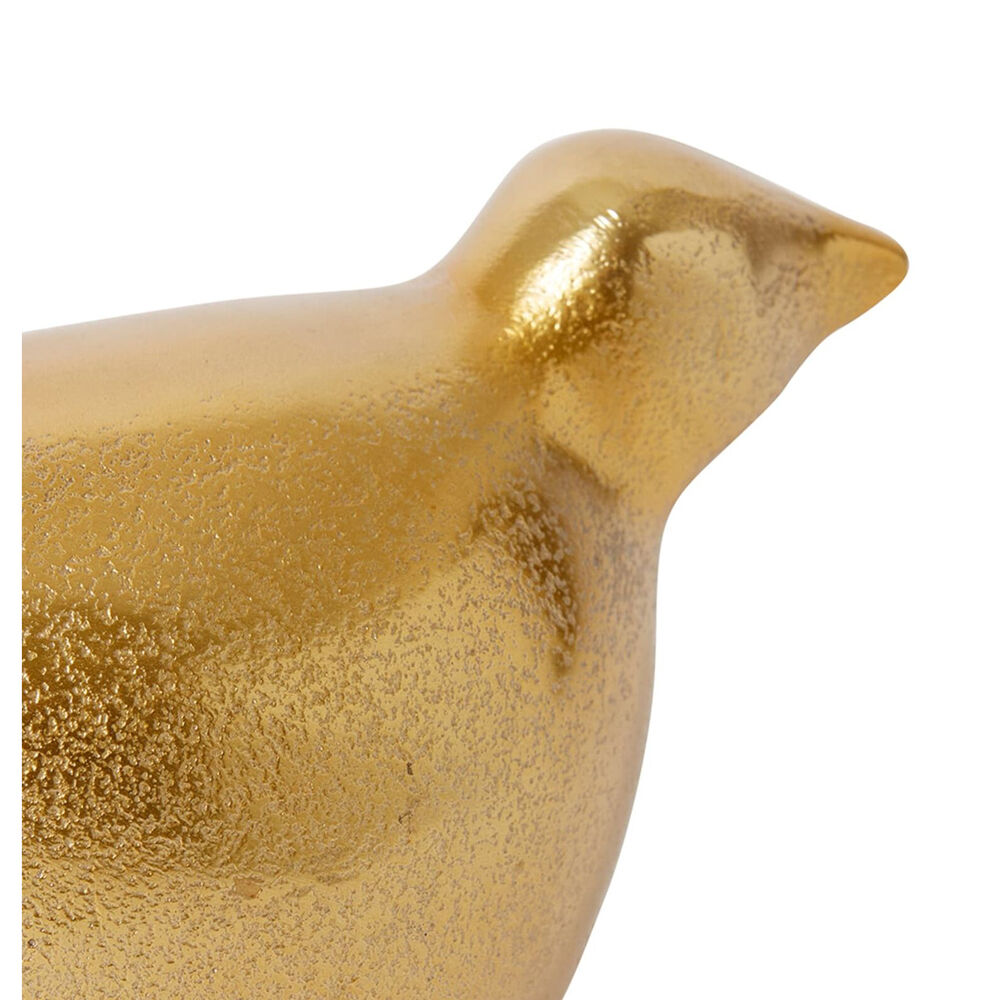 E Style Robin Sculpture Tabletop Home Decor 24cm Gold