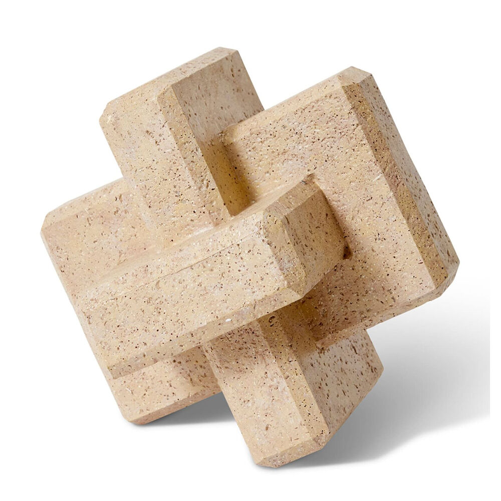 E Style Jack Sculpture Tabletop Home Decor 26cm Beige