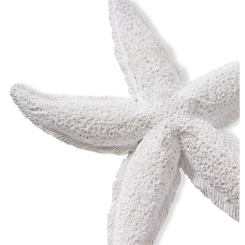 E Style Starfish Royal Sculpture Tabletop Home Decor 20cm White