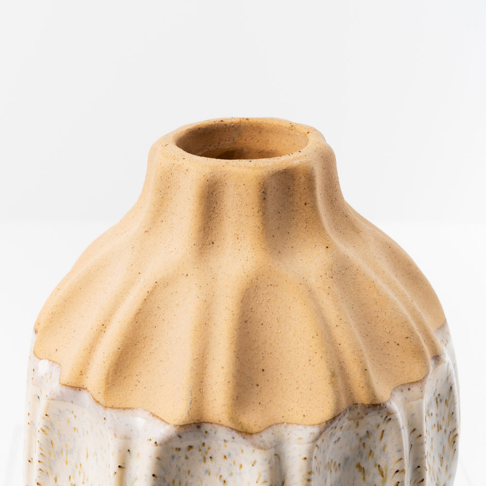 6PK Splosh Desert Dunes Ceramic Vase Home Decor 13.5x18cm