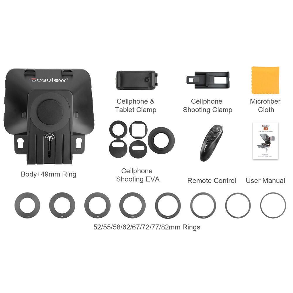 Desview Under 11in Teleptomoter w/ Remote Controller For Smartphone/Tablet
