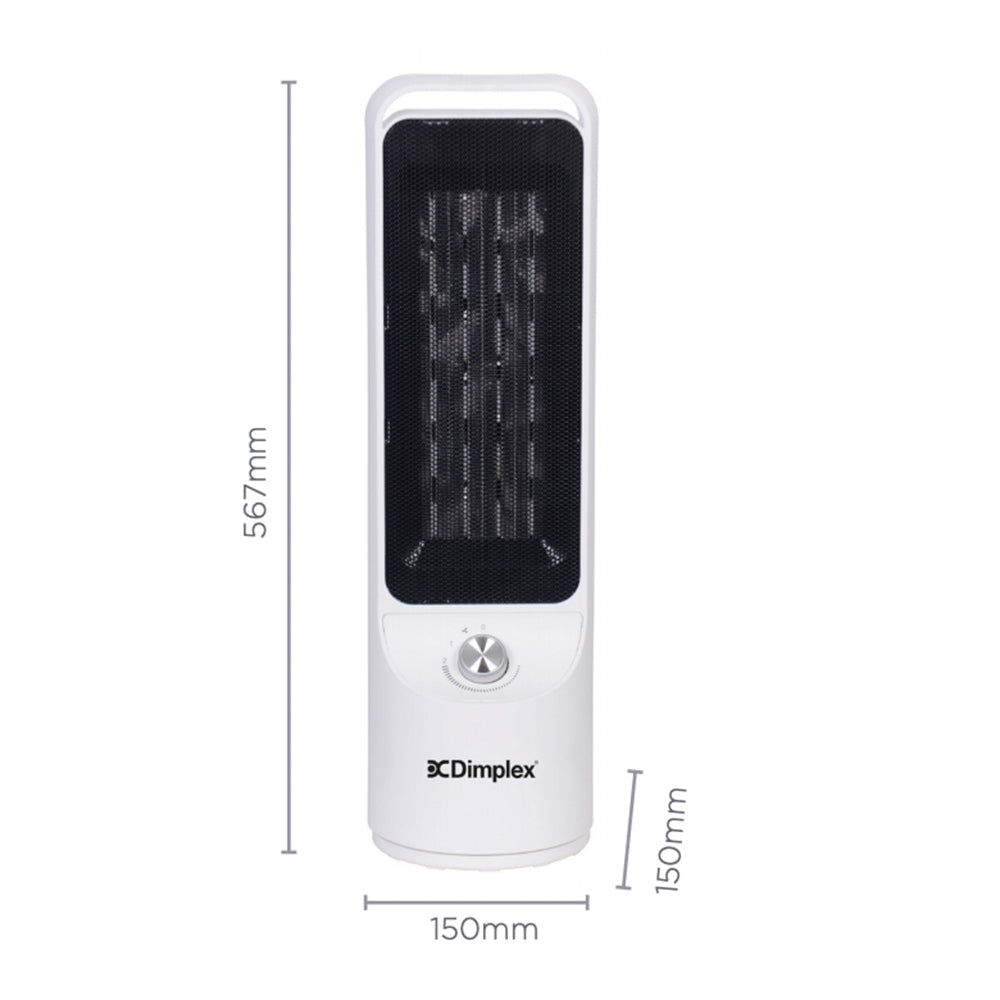 Dimplex Electric Manual Controls Ceramic 2000W Tower Space Heater
