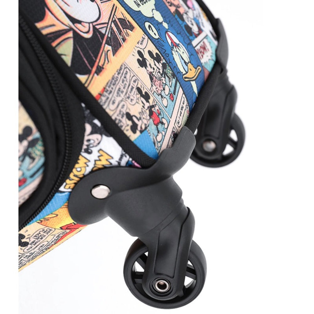3pc Disney Soft Trolley Wheeled Suitcase Luggage Set