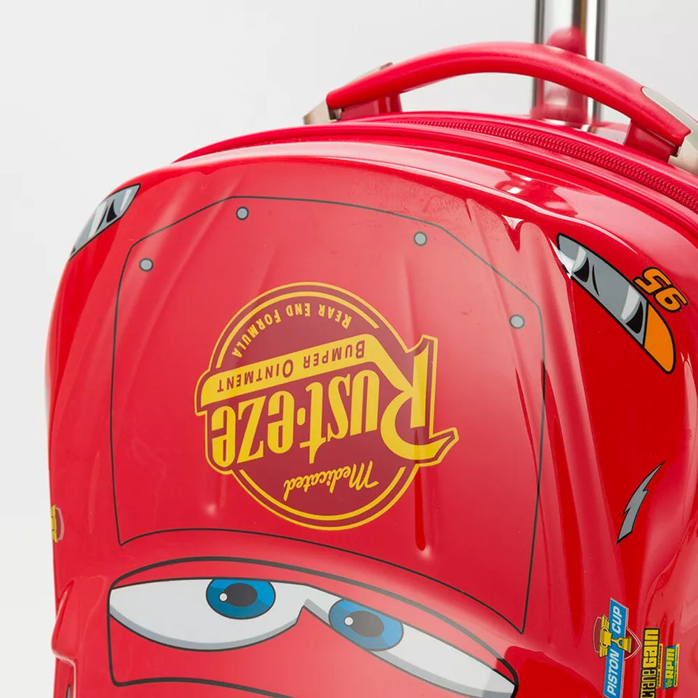Lightning Mcqueen 19" Hard Case Wheeled Trolley Suitcase Luggage