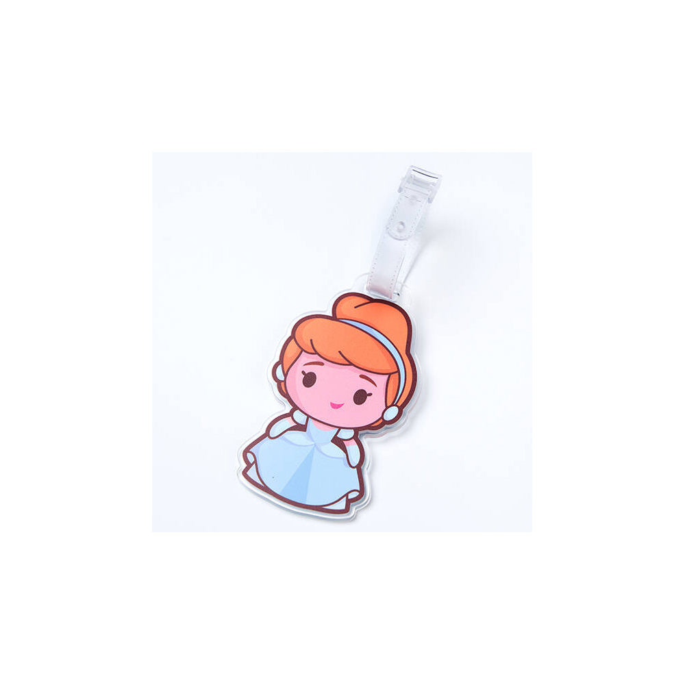 4PK Disney Luggage Tag Suitcase Identity Label - Cinderella