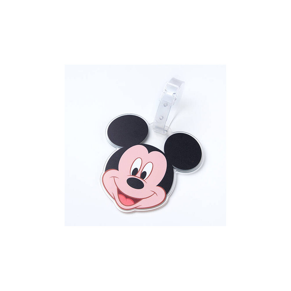 4PK Disney Luggage Tag Suitcase Identity Label - Mickey Mouse