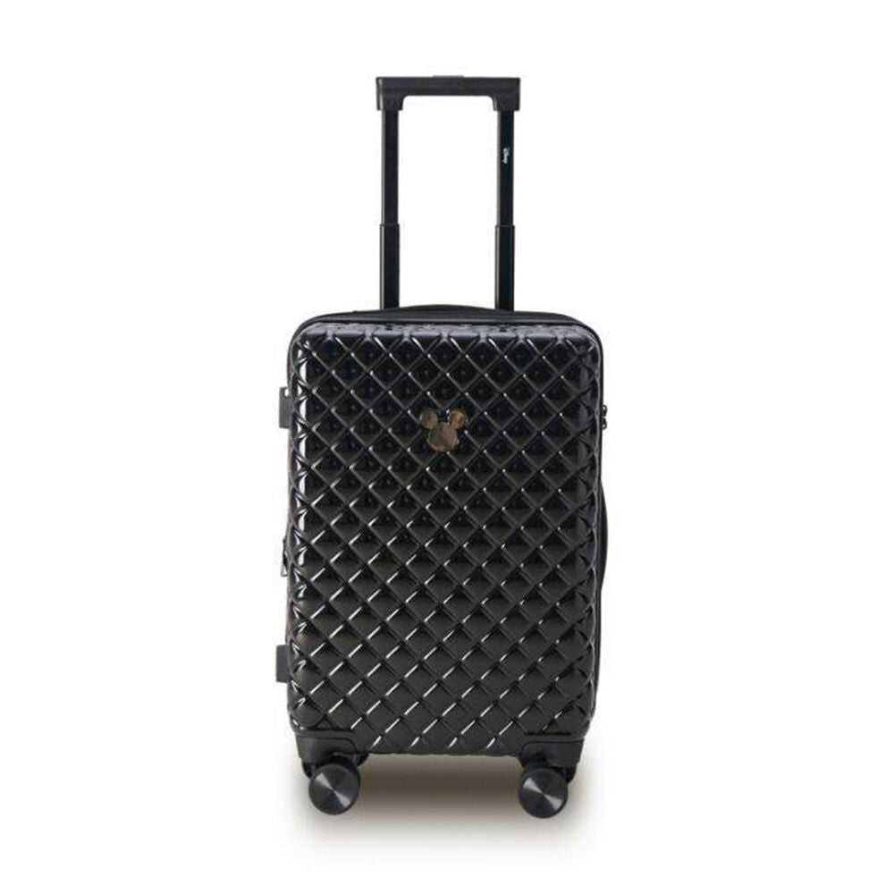 Disney Mickey 54cm Suitcase Luggage Trolley Case - Black