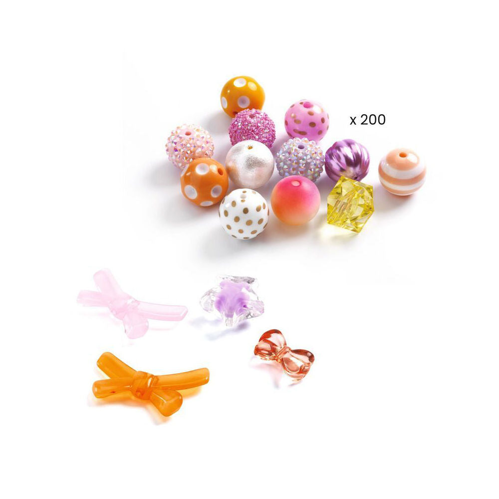 Djeco Gold Bubble Beads 15x15cm Craft Kit Kids/Children 4y+
