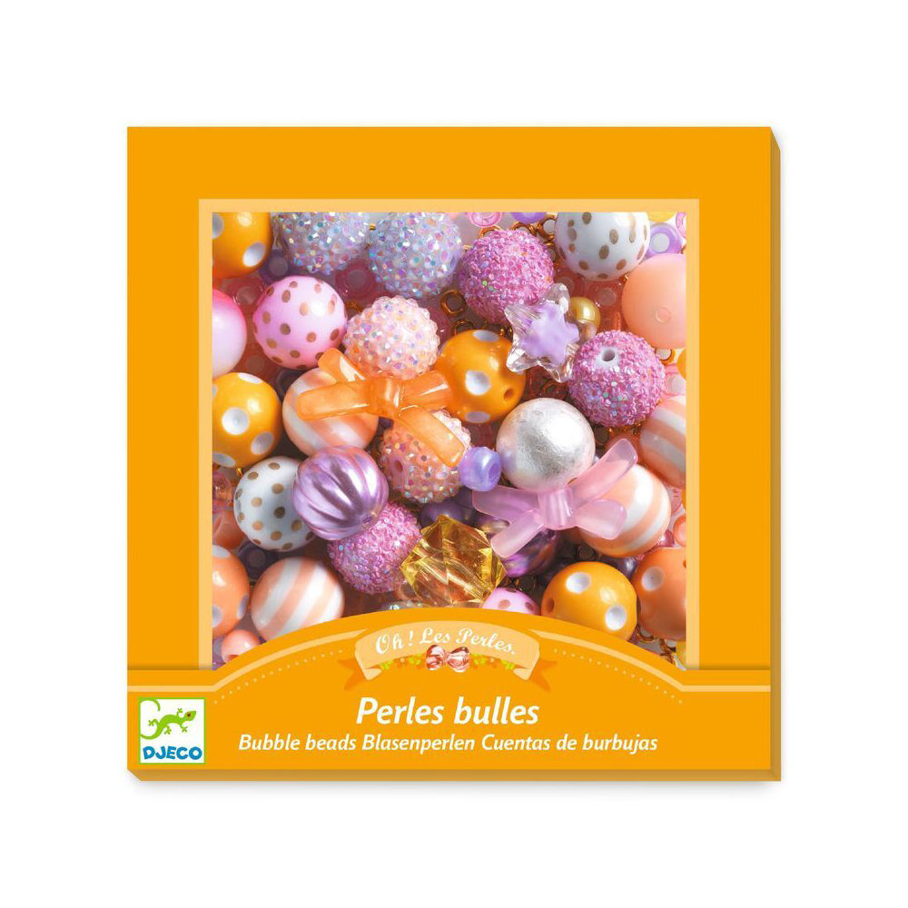 Djeco Gold Bubble Beads 15x15cm Craft Kit Kids/Children 4y+