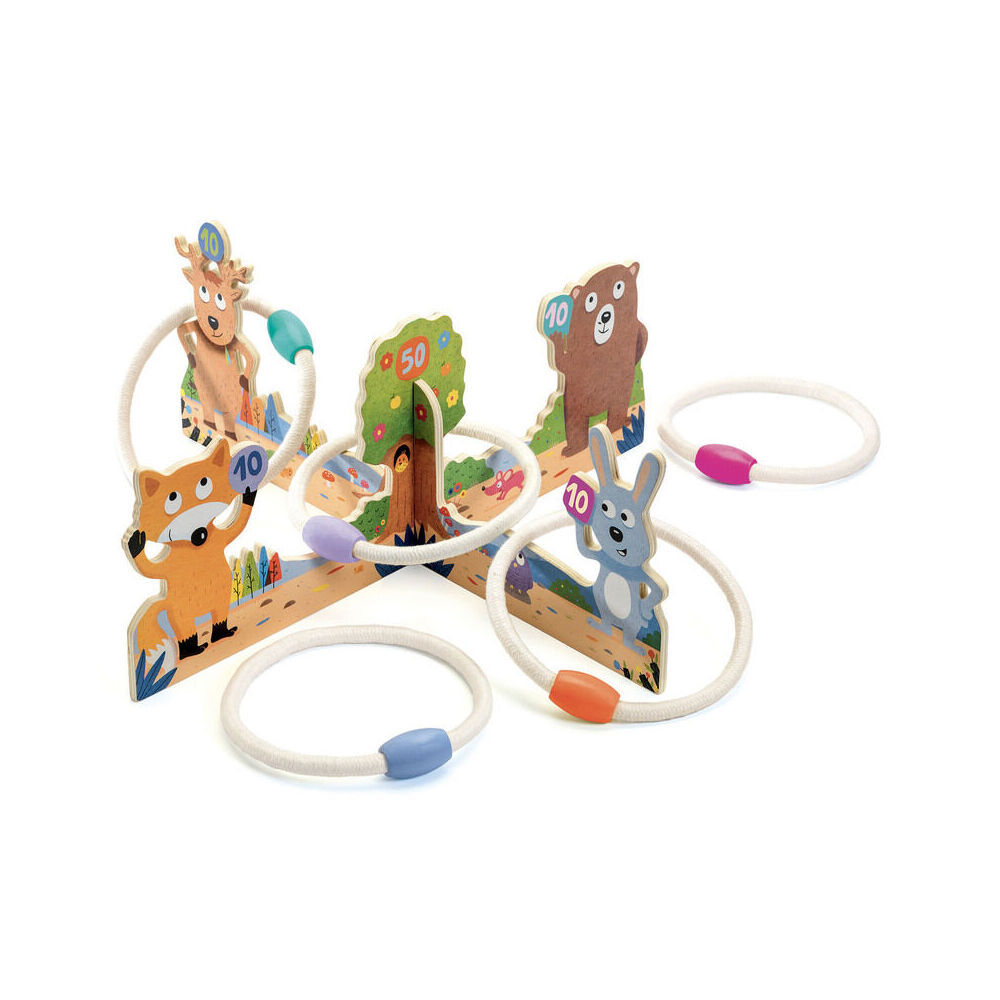 Djeco Anno Quoits Outdoor Active Play Game Kids/Children 3y+