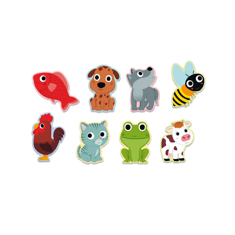 Djeco Little Mime Animal Imitating Card Game Toddler 2.5y+