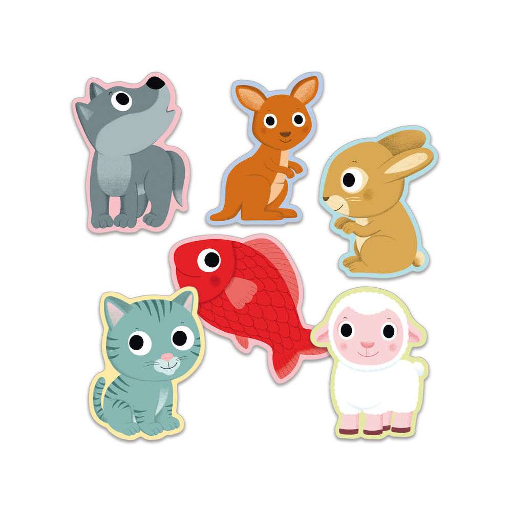 Djeco Little Mime Animal Imitating Card Game Toddler 2.5y+