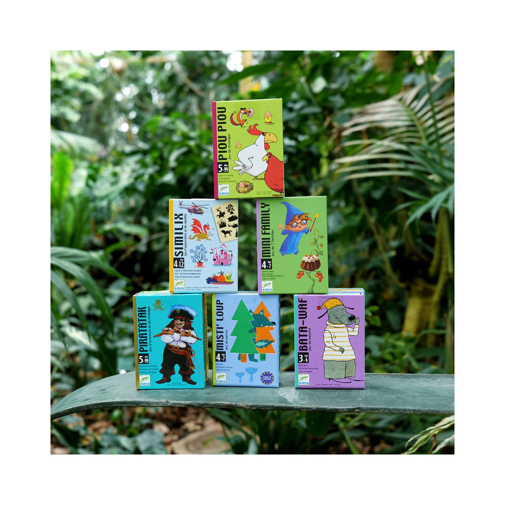 Djeco Mystery Wolf Pairs Matching Card Game Kids 4y+