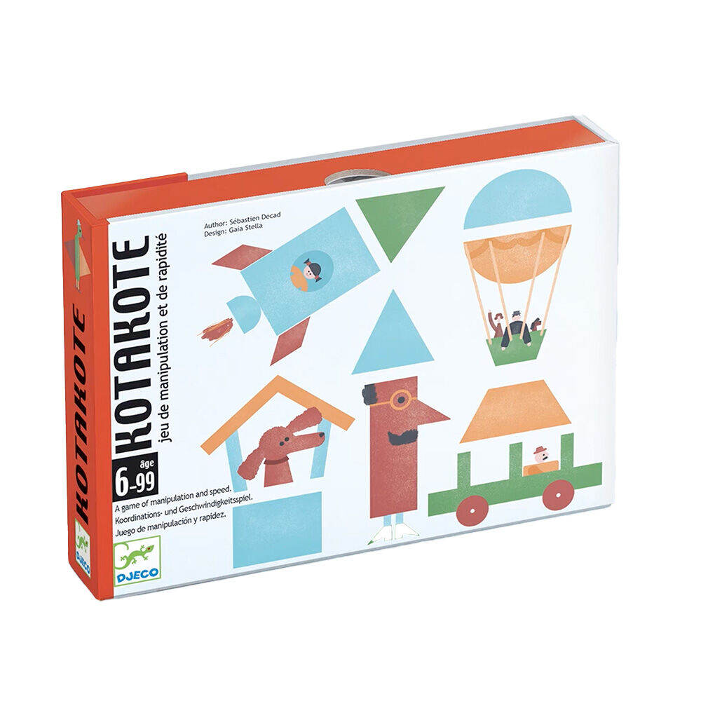 54pc Djeco Kotakote Card Game Kids/Children Educational Play 6y+