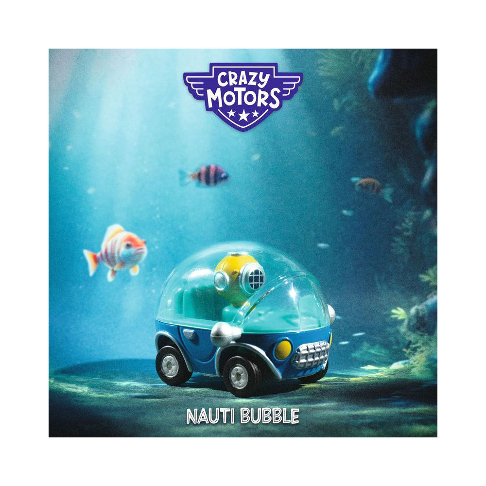Djeco Nauti Bubble Crazy Motors 5x6cm Kids Play Toy 3y+