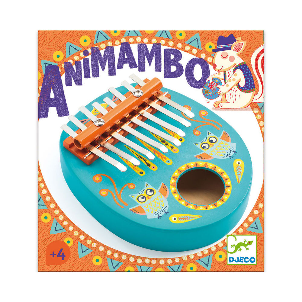 Djeco Animambo Kalimba Kids/Childrens Musical Play Toy 3y+