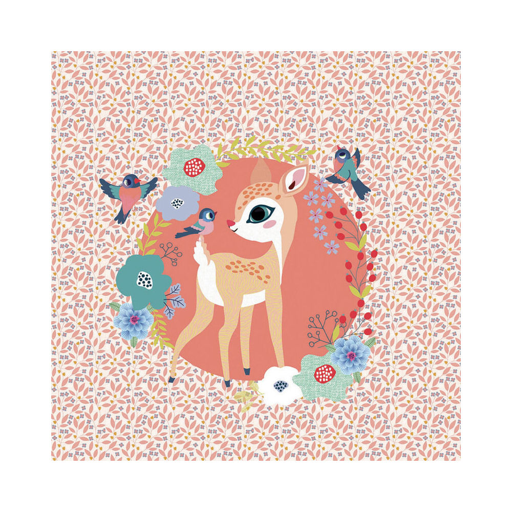 Djeco Woodland Fawn Music Box 12.4cm Kids Decor Toy 4y+