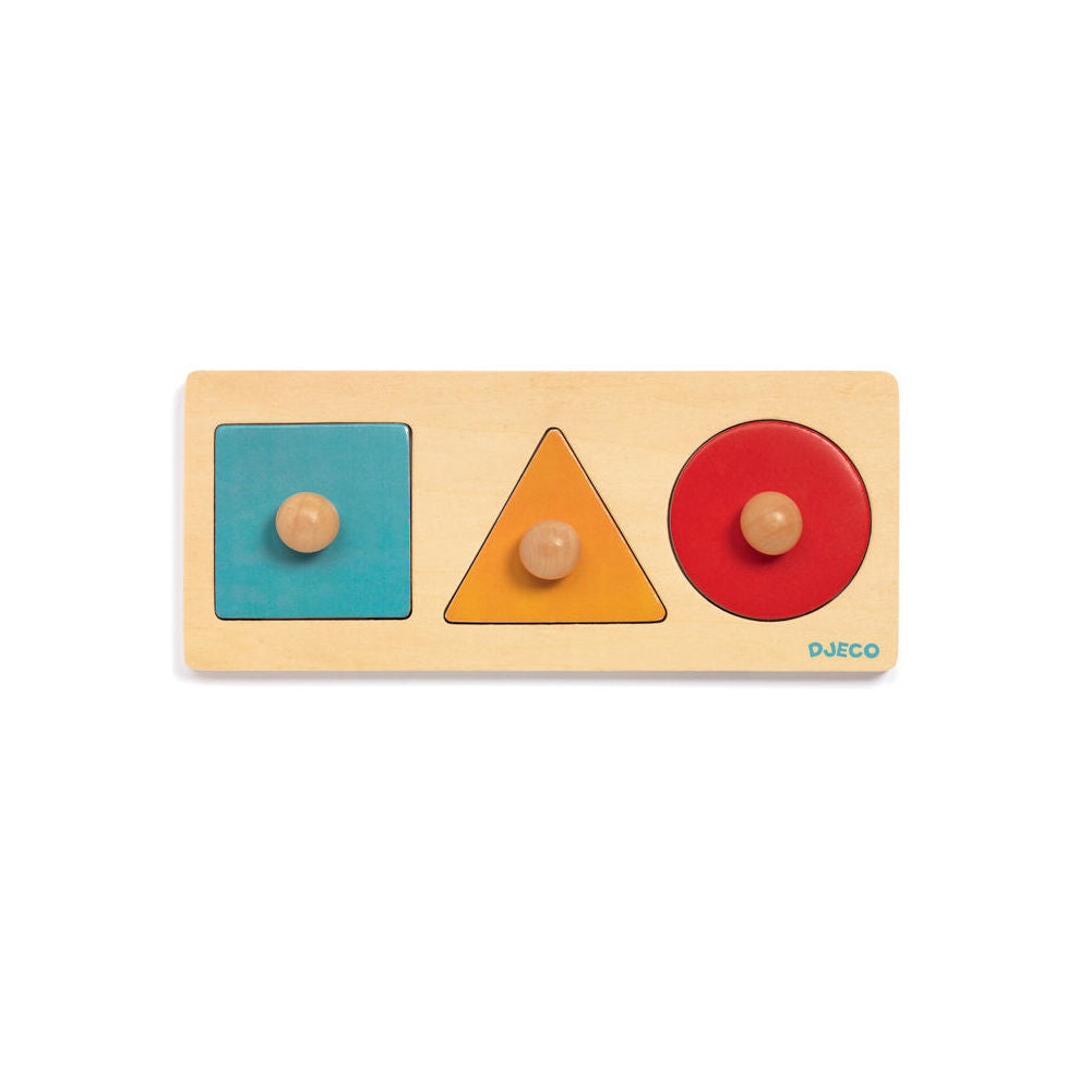 Djeco Formabasic Wooden Puzzle Kids 23cm Play Toy 12m+