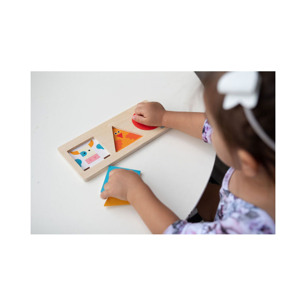 Djeco Formabasic Wooden Puzzle Kids 23cm Play Toy 12m+