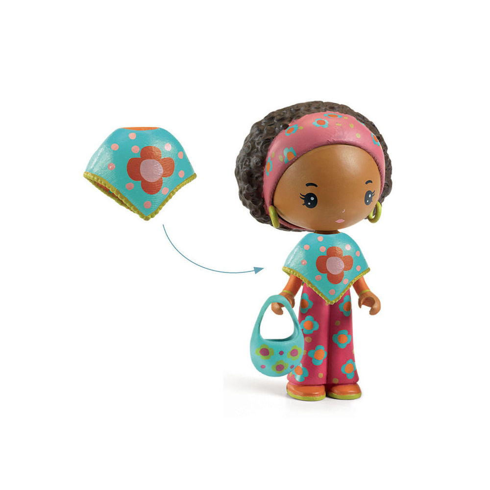 Djeco Poppy & Nouky Tinyly Figurines 10x13cm Kids Play Toy 4y+
