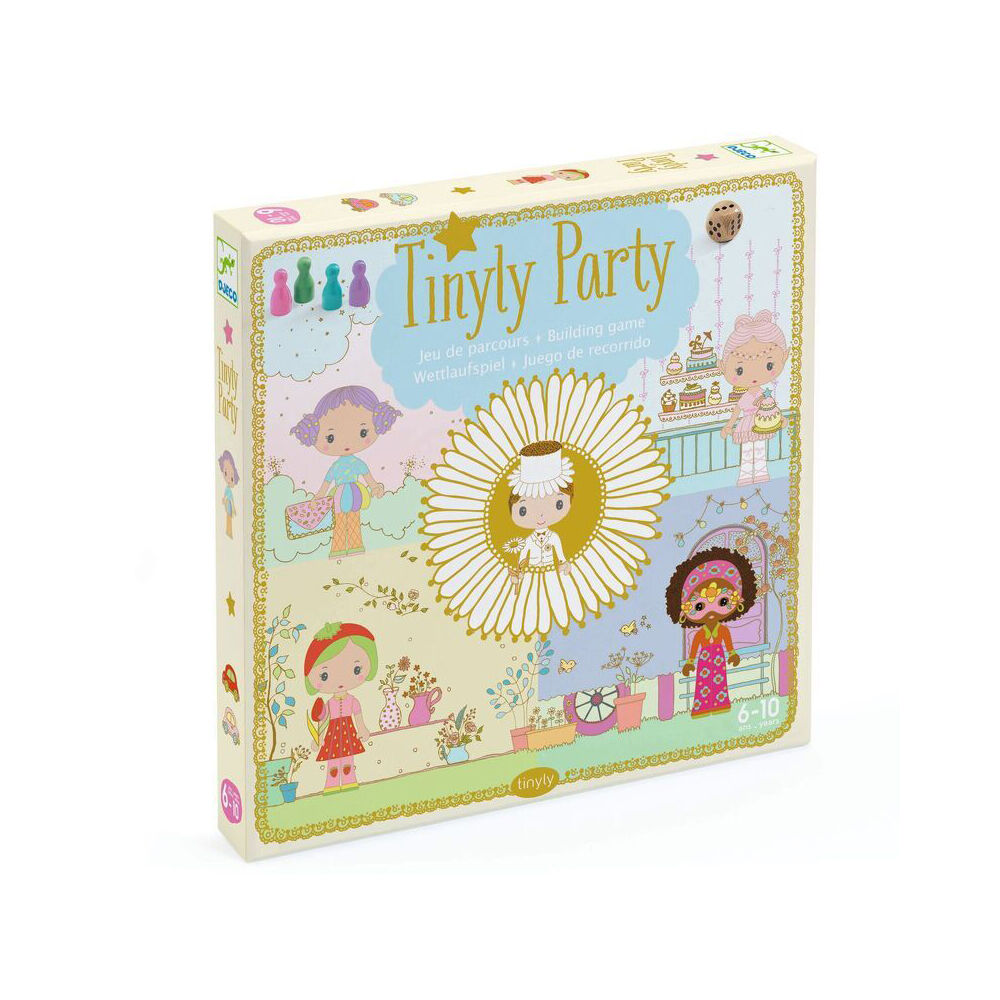 Djeco Tinyly Party Kids/Children Interactive Board Game 6y+