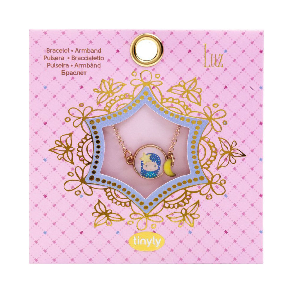 2PK Djeco Luz Tinyly 13cm Bracelet Kids Fashion Jewellery 4y+
