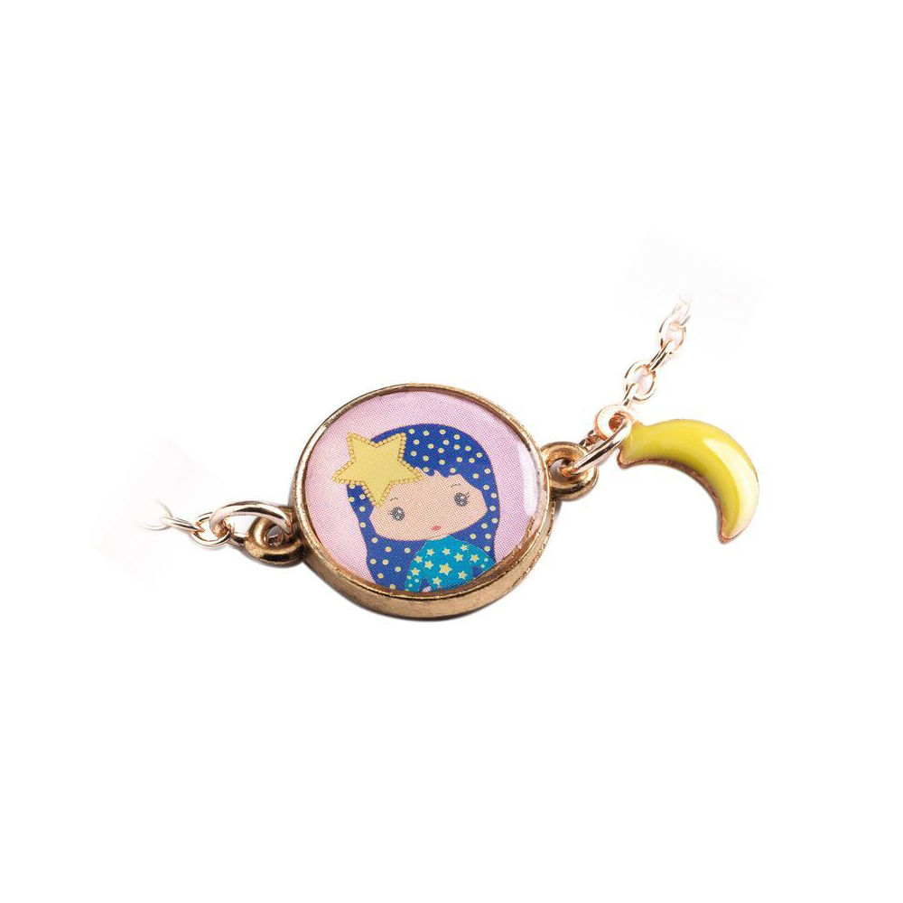 2PK Djeco Luz Tinyly 13cm Bracelet Kids Fashion Jewellery 4y+