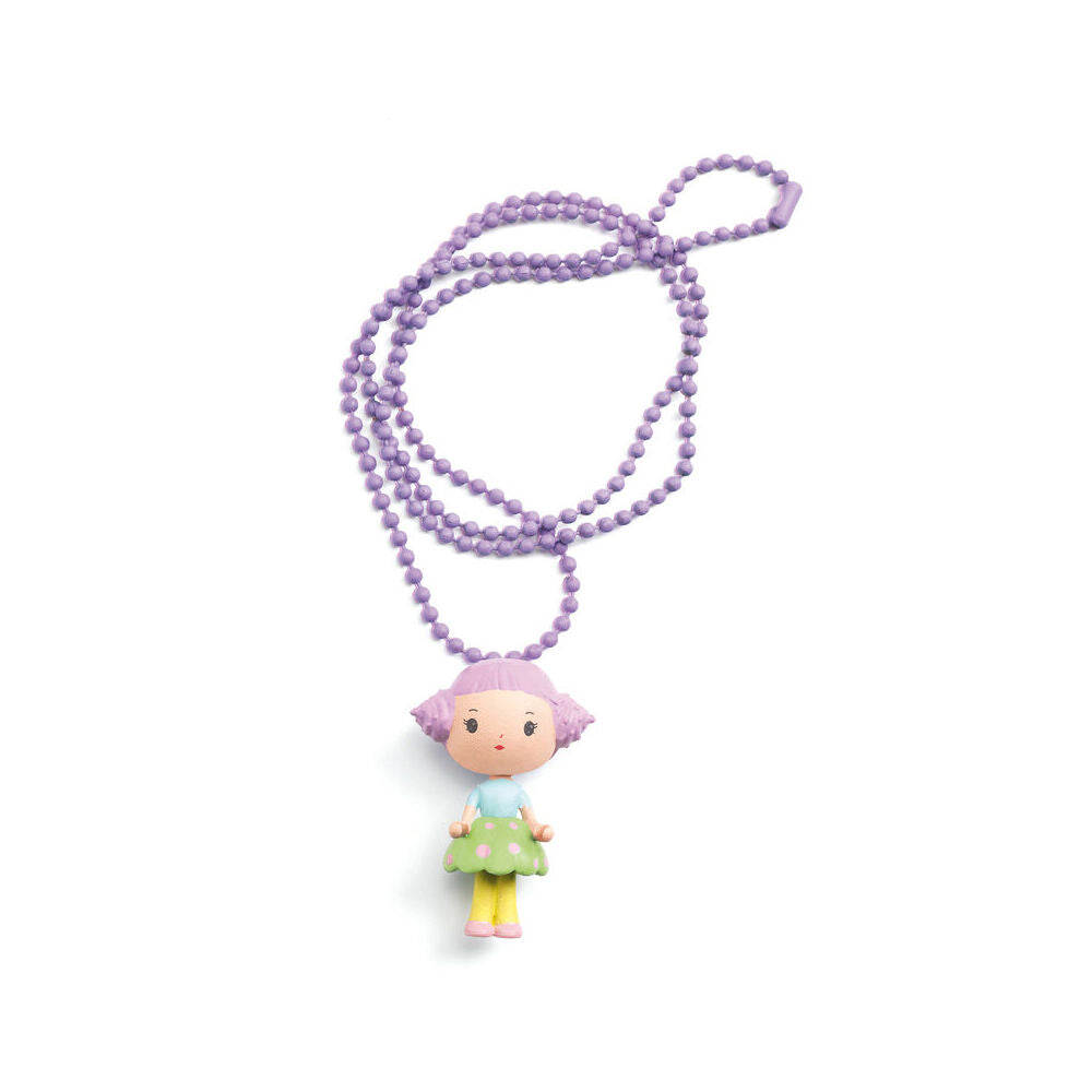 2PK Djeco Tutti Tinyly Necklace Kids Plastic 13cm Fashion Jewellery 4y+