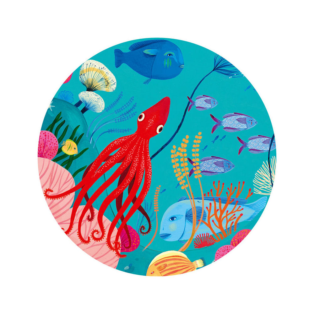54pc Djeco Aquatic Observation Puzzle Game 34x23cm 4y+