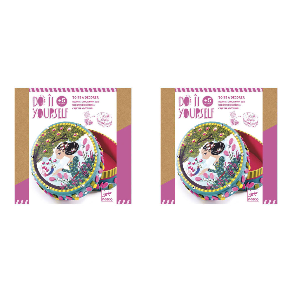 2PK Djeco Do It Yourself Little Secrets Kids DIY Kit 5y+