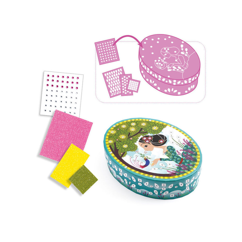 2PK Djeco Do It Yourself Little Secrets Kids DIY Kit 5y+