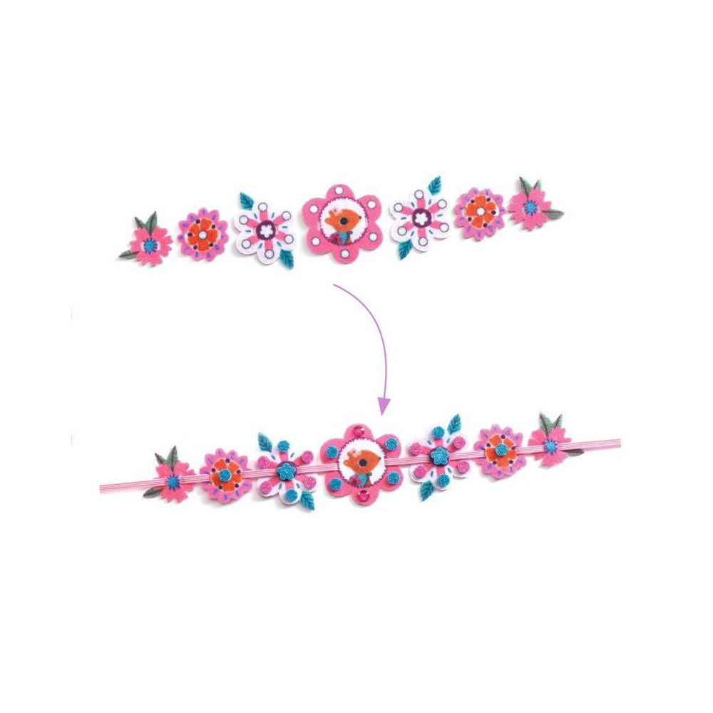 Djeco Do It Yourself Best Friends Bracelets Kids Activity Crafting Kit 5y+