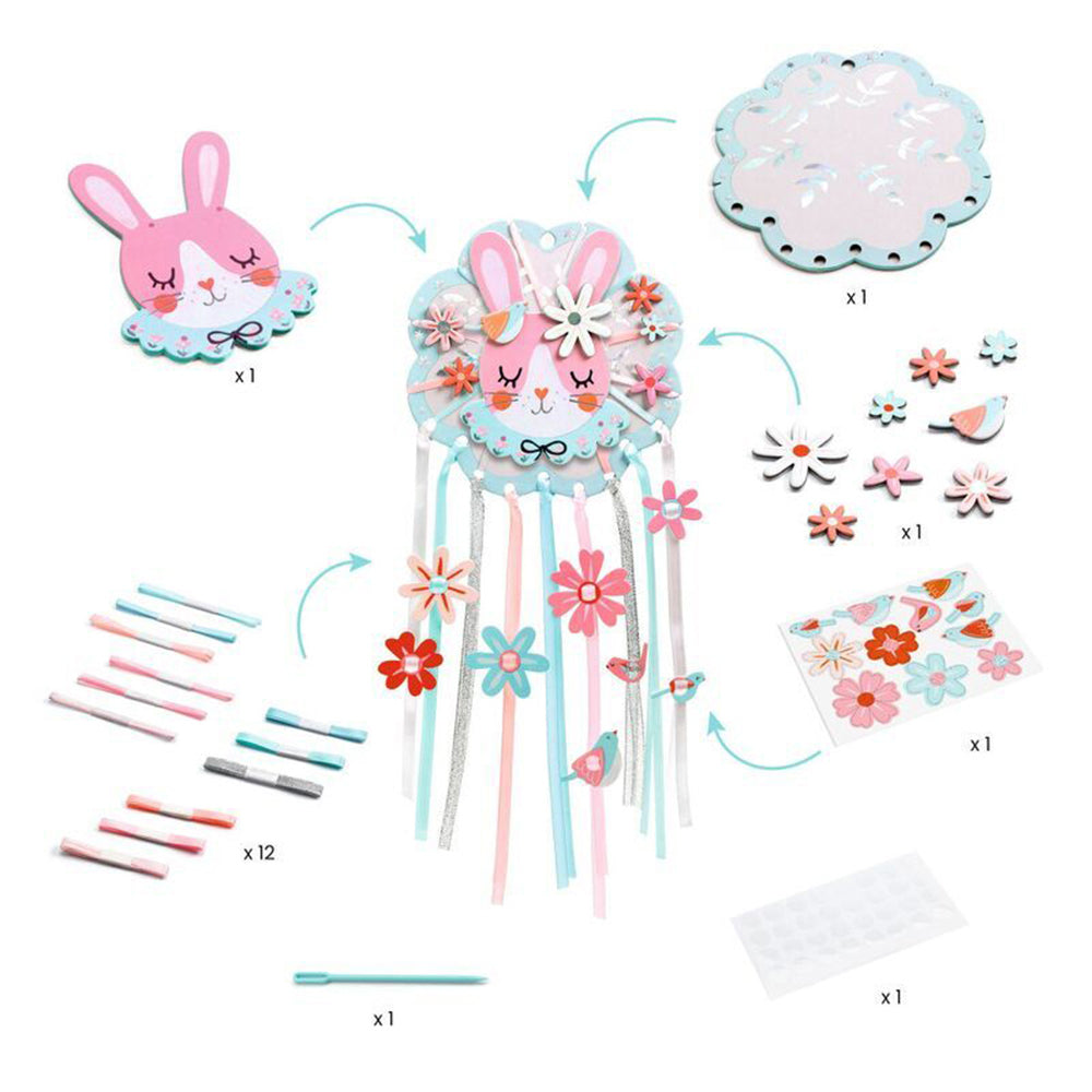 2PK Djeco Do It Yourself Dreamer Dreamcatcher Kids/Children Craft 4y+