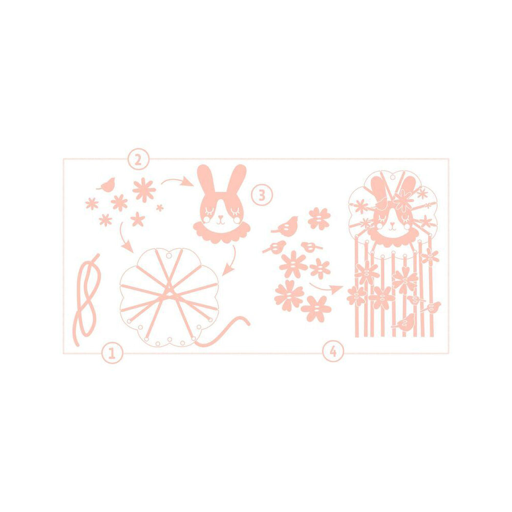 2PK Djeco Do It Yourself Dreamer Dreamcatcher Kids/Children Craft 4y+