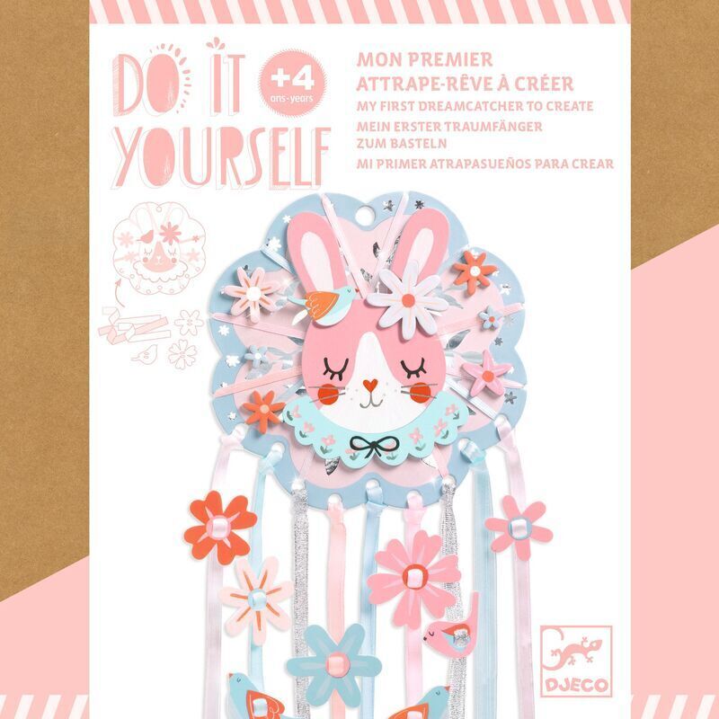 2PK Djeco Do It Yourself Dreamer Dreamcatcher Kids/Children Craft 4y+