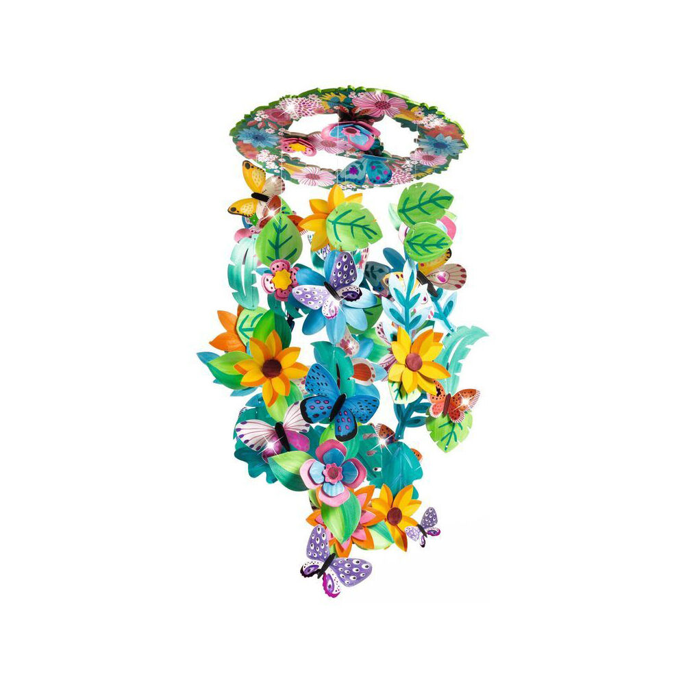 Djeco Do It Yourself Springtime Mobile Kids Paint & Assemble 7y+