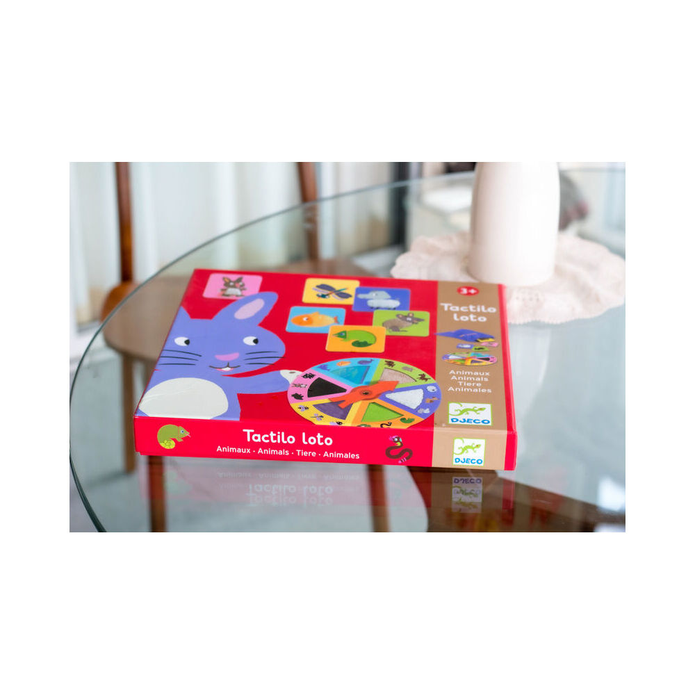 Djeco Tactilo Loto Game Kids/Children Educational Play 3y+