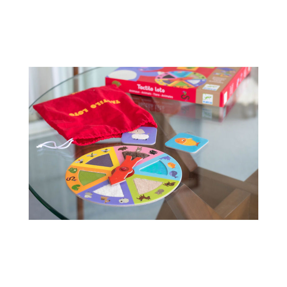 Djeco Tactilo Loto Game Kids/Children Educational Play 3y+