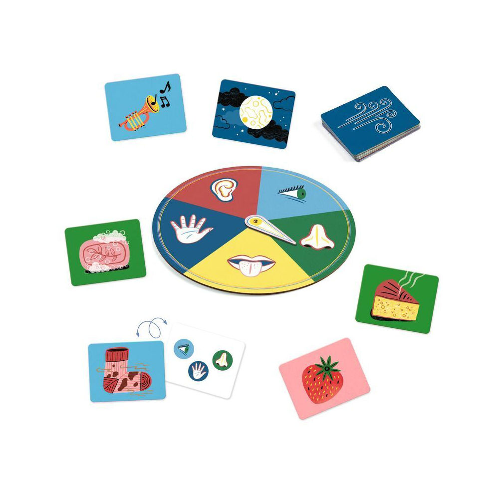 Djeco Sensory Memory Game Kids Educational Play 4y+