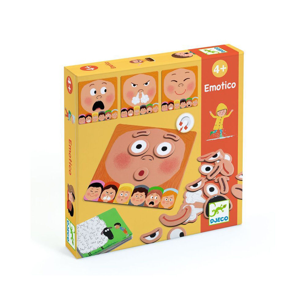 Djeco Emotion Magnetic Game Kids/Children Educational Play 4y+