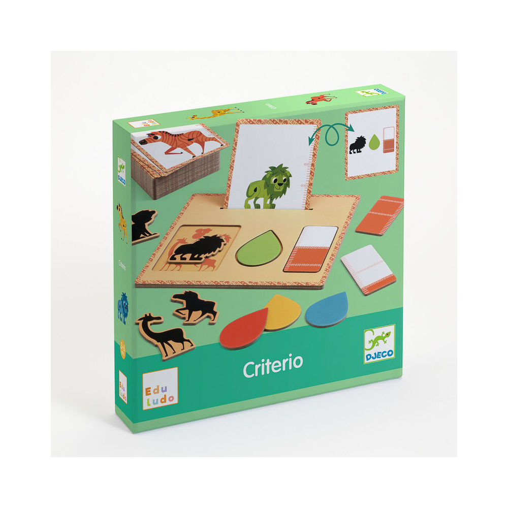 Djeco Criterio-Concept of Sorting Classifying & Arranging Kids Game 3y+