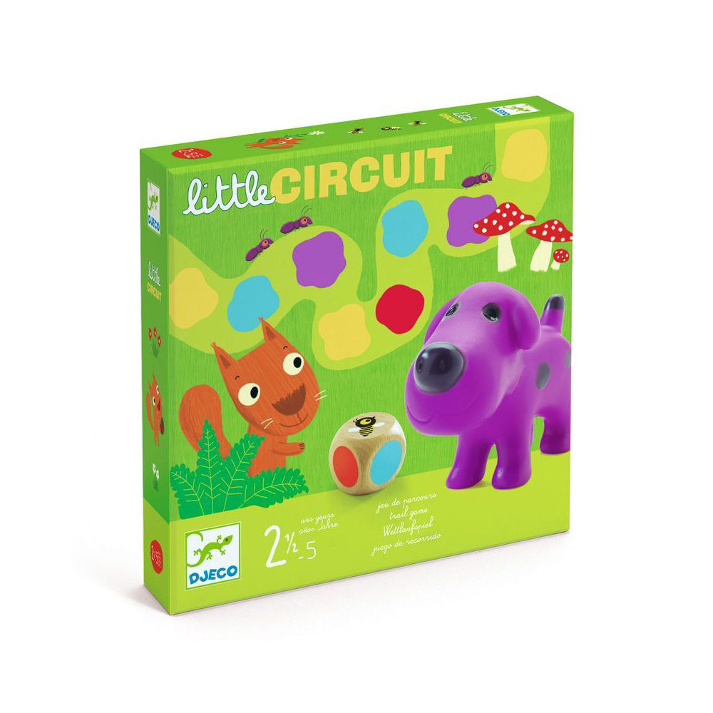 Djeco Little Circuit Toddler Game Interactive Play 2.5y+