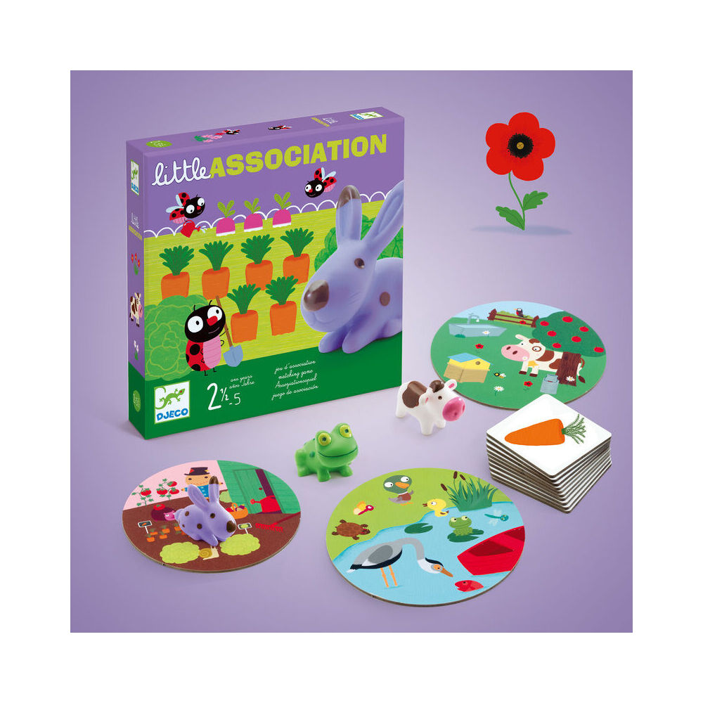 Djeco Little Association Toddler Game Interactive Play 2.5y+