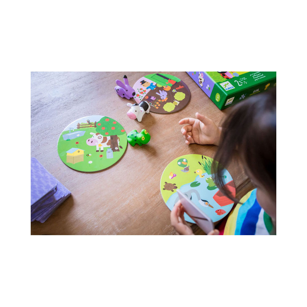 Djeco Little Association Toddler Game Interactive Play 2.5y+